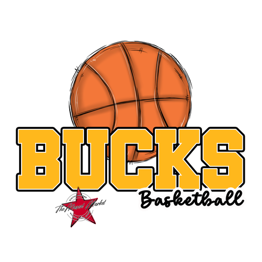 Bucks Varsity Basketball-Yellow