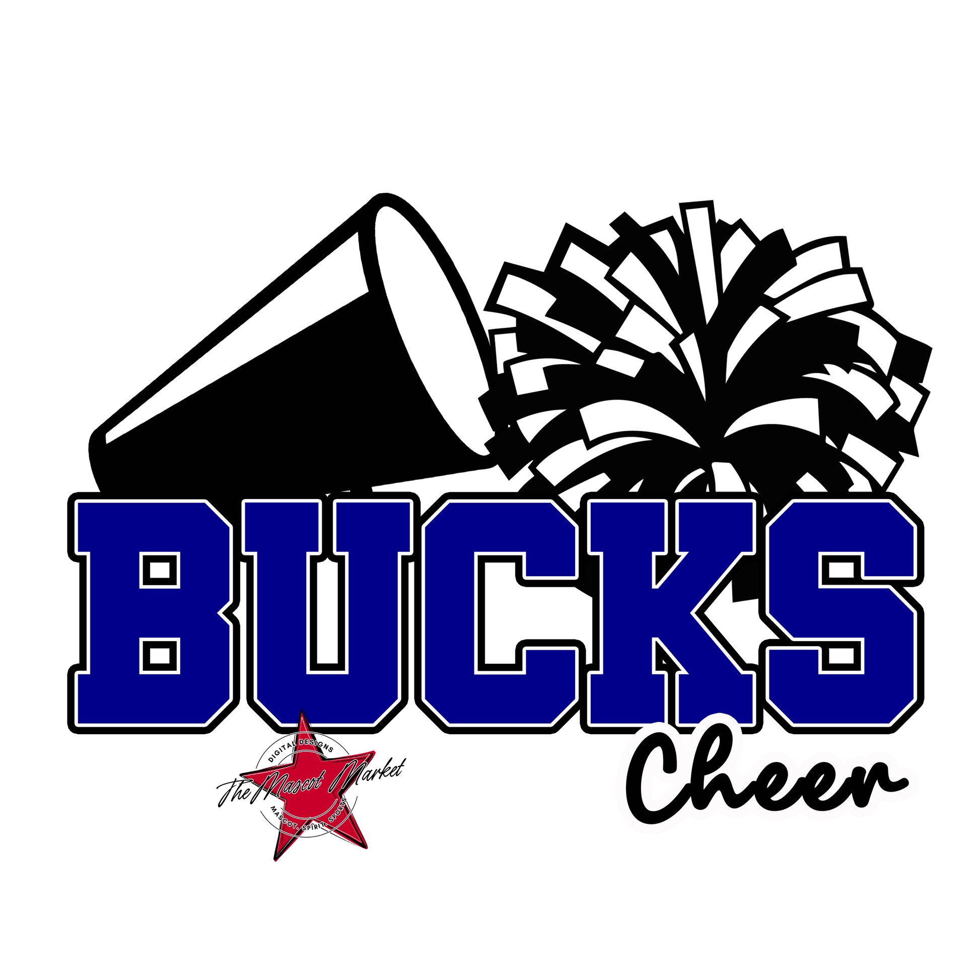 Bucks Varsity Cheer-Blue