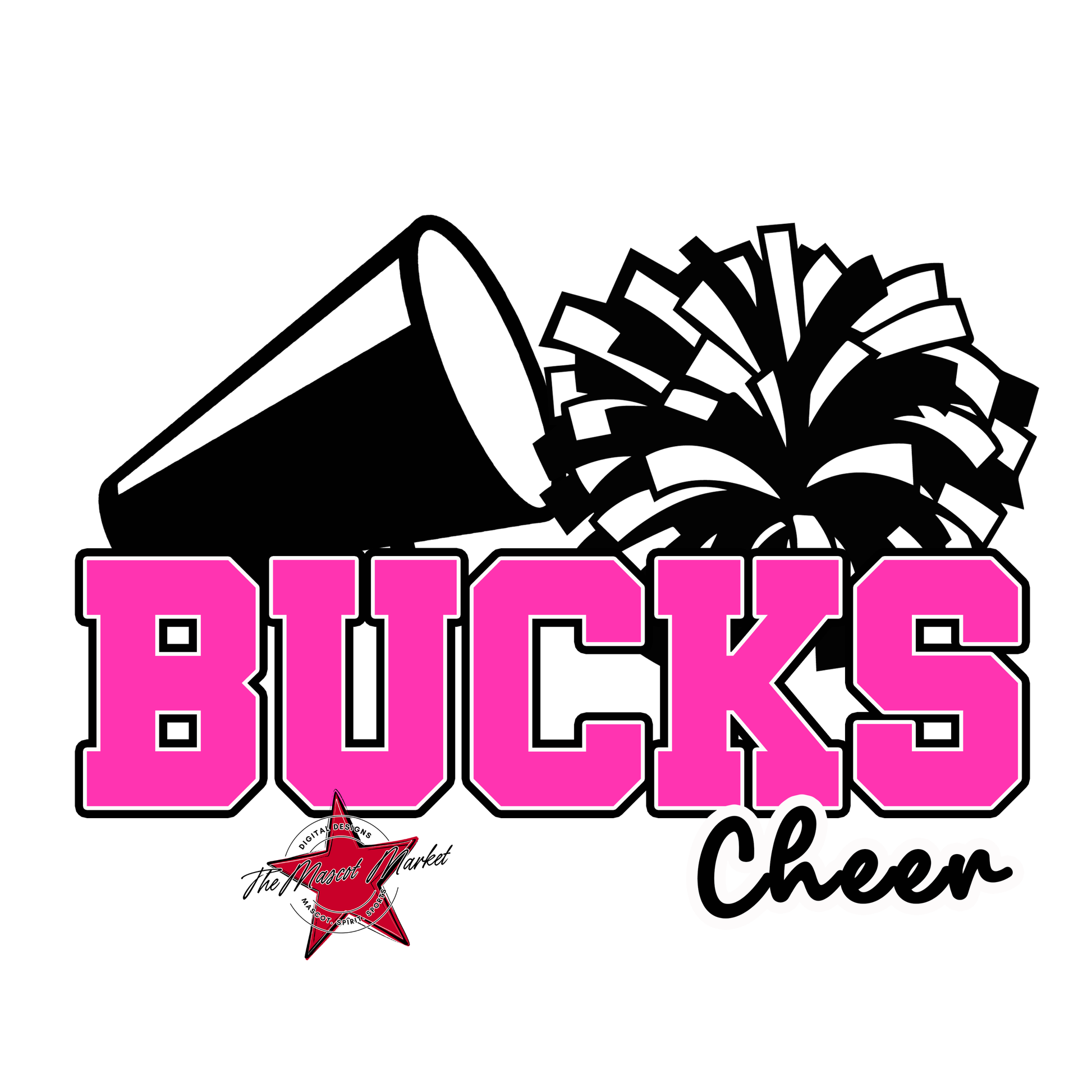 Bucks Varsity Cheer-Pink