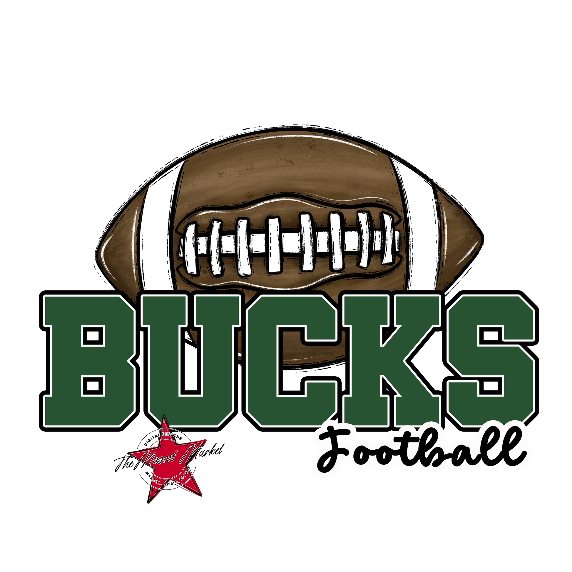 Bucks Varsity Football-Green