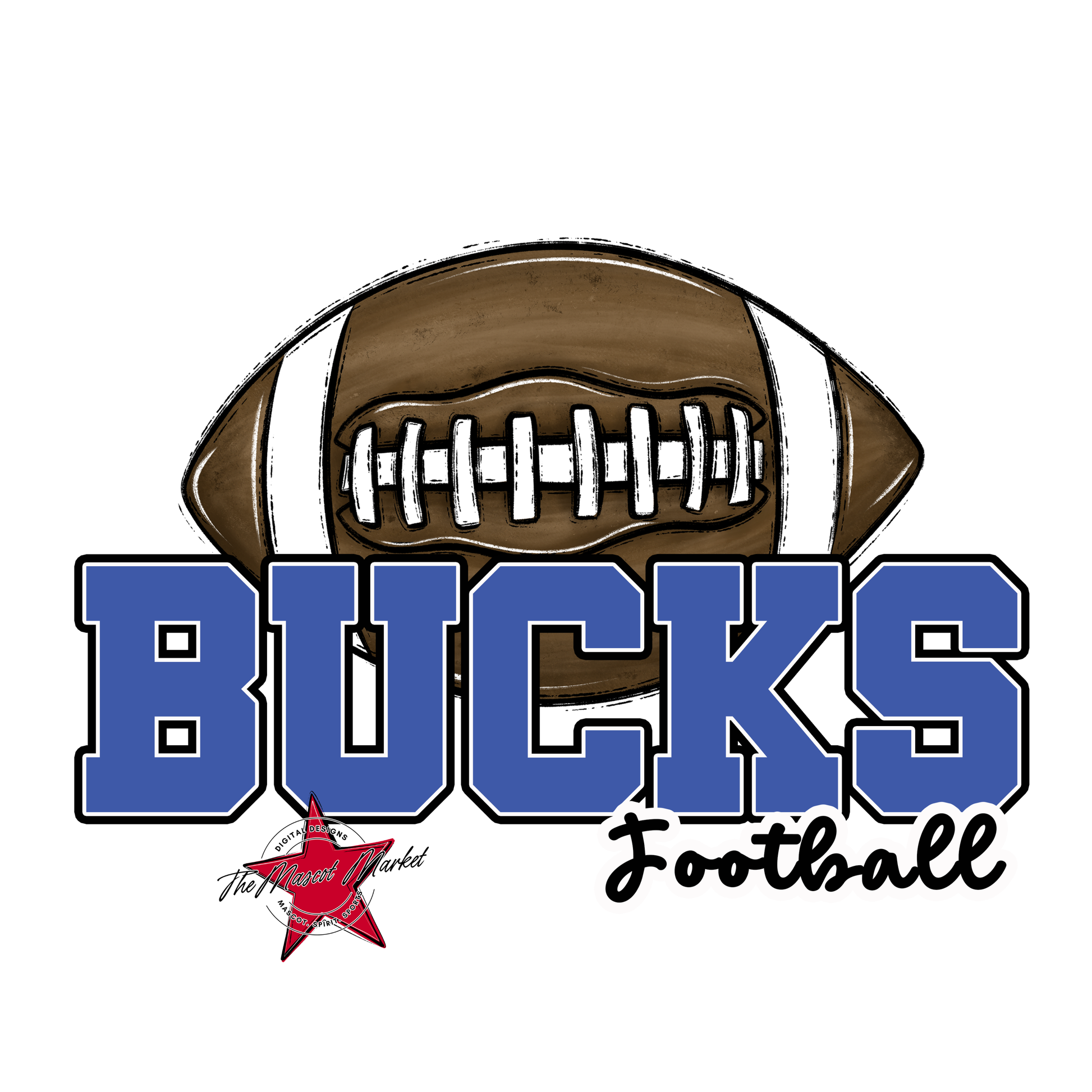 Bucks Varsity Football-Off Blue