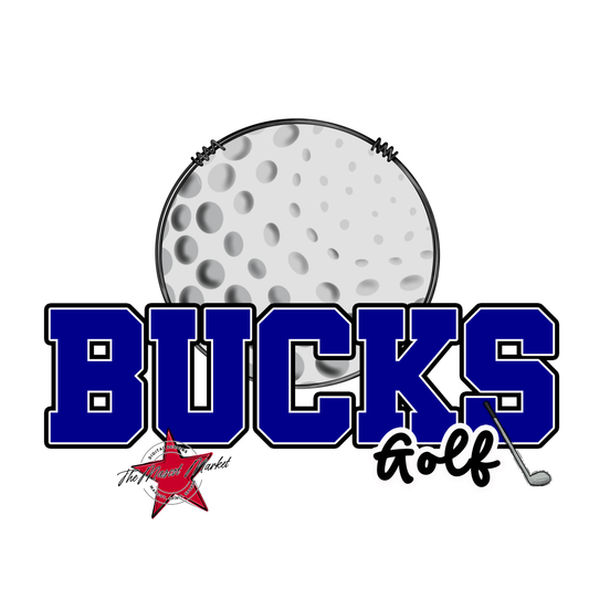 Bucks Varsity Golf-Blue