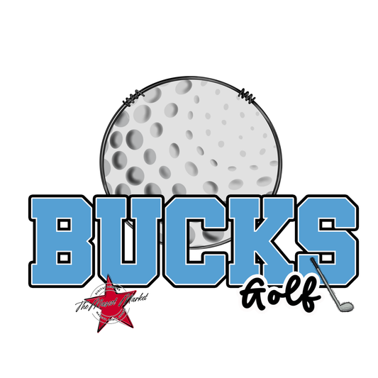 Bucks Varsity Golf-Carolina Blue