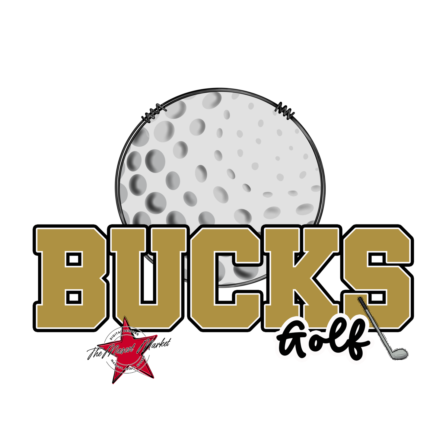 Bucks Varsity Golf-Gold