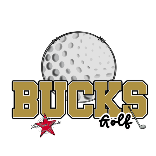 Bucks Varsity Golf-Gold