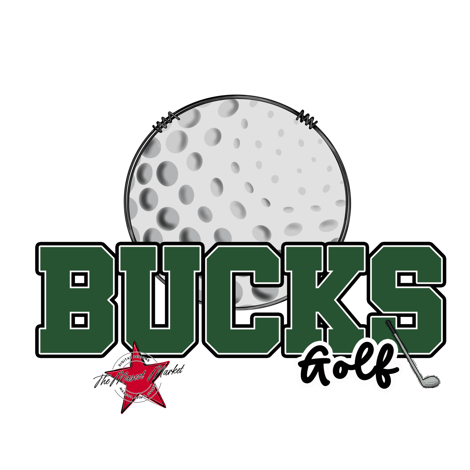 Bucks Varsity Golf-Green