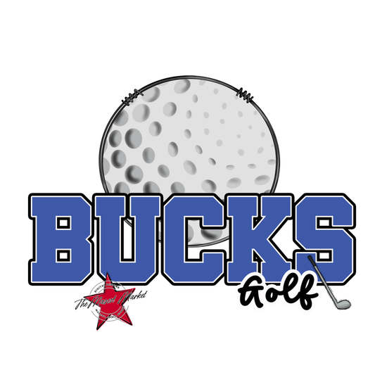 Bucks Varsity Golf-Off Blue