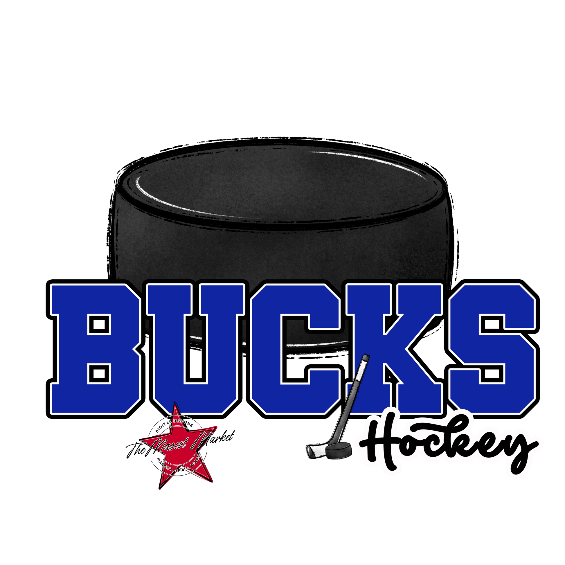 Bucks Varsity Hockey-Royal Blue