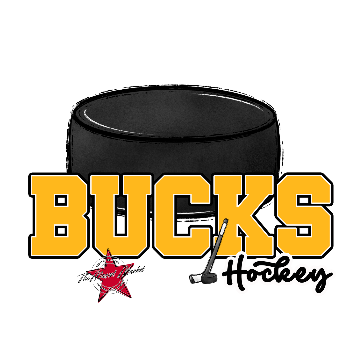 Bucks Varsity Hockey-Yellow