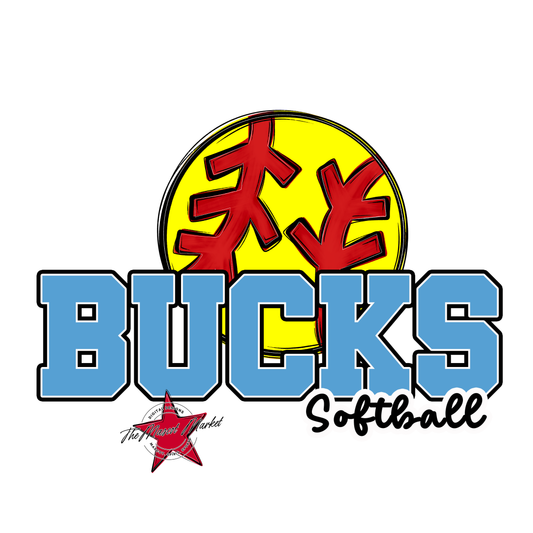 Bucks Varsity Softball-Carolina Blue