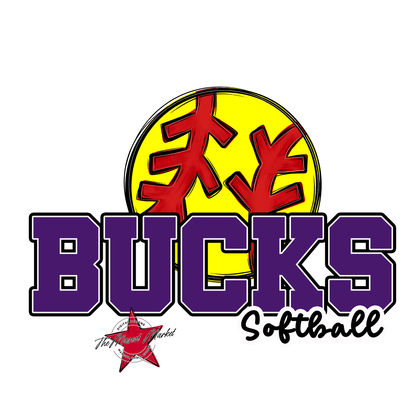 Bucks Varsity Softball-Purple