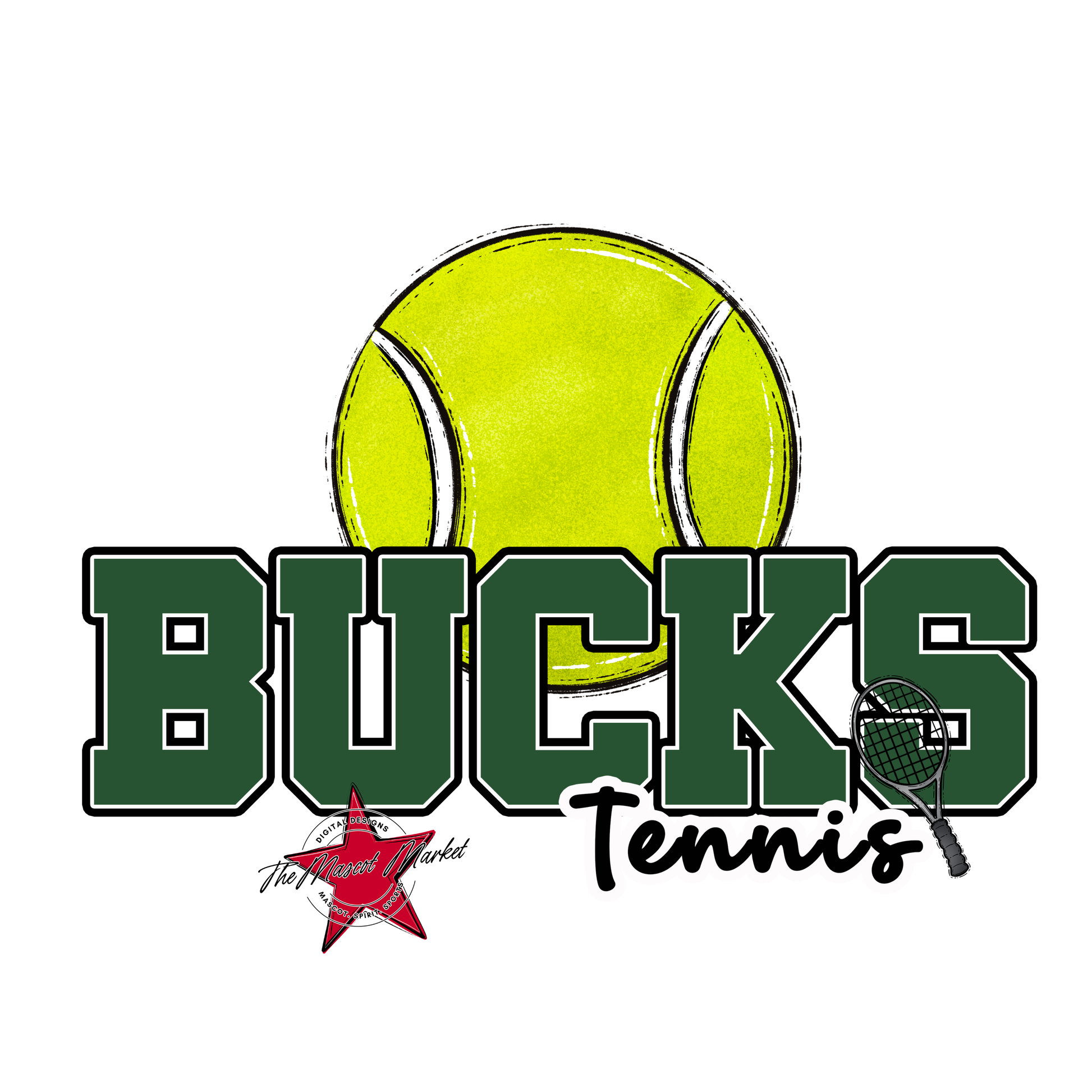 Bucks Varsity Tennis-Green