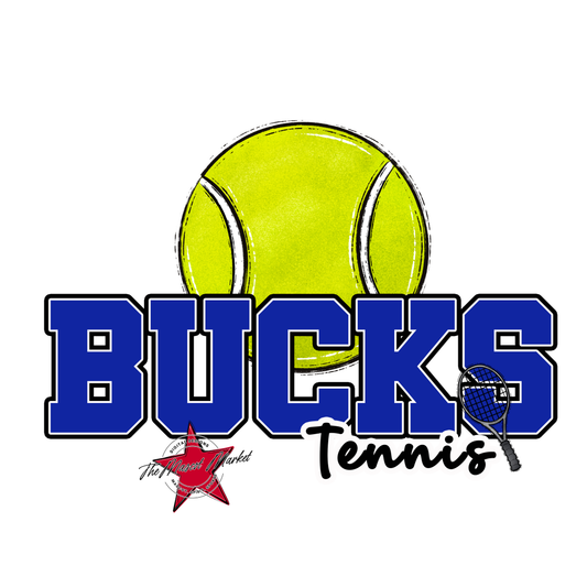 Bucks Varsity Tennis-Royal Blue