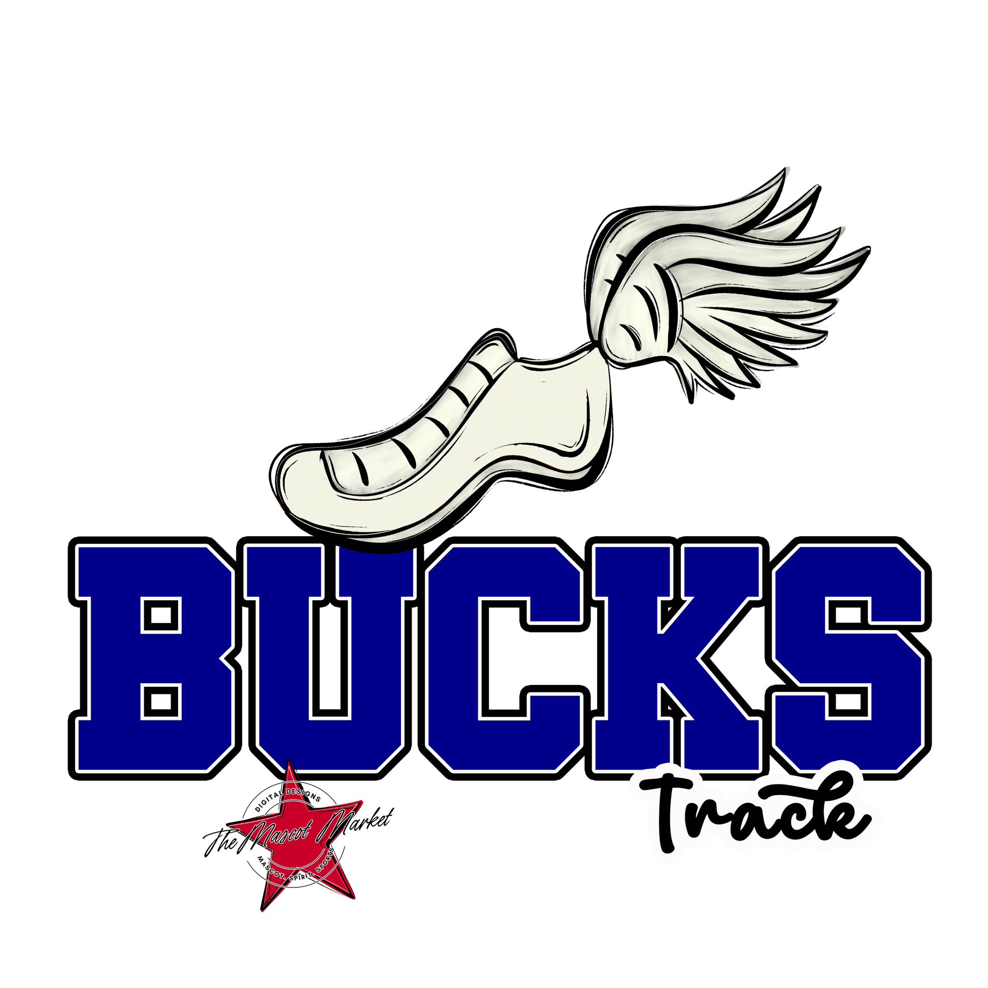 Bucks Varsity Track-Blue
