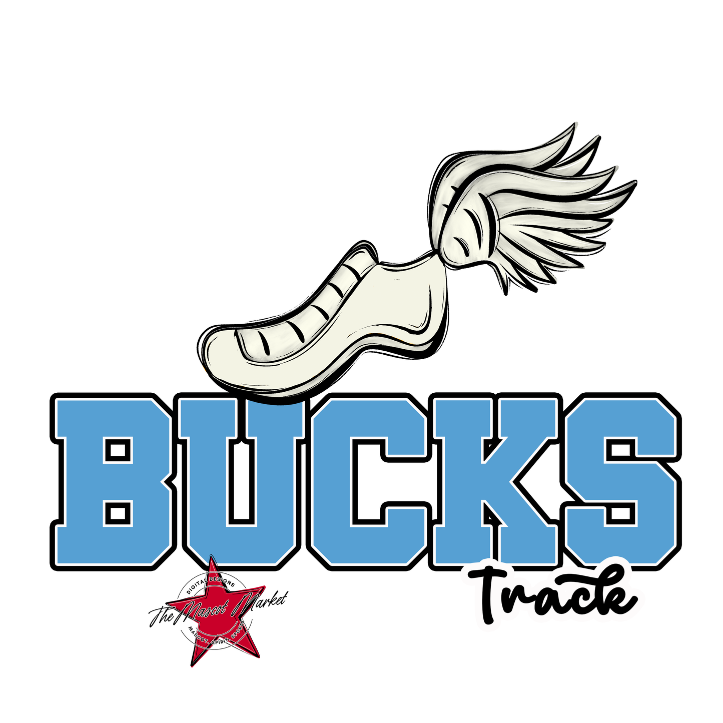 Bucks Varsity Track-Carolina Blue