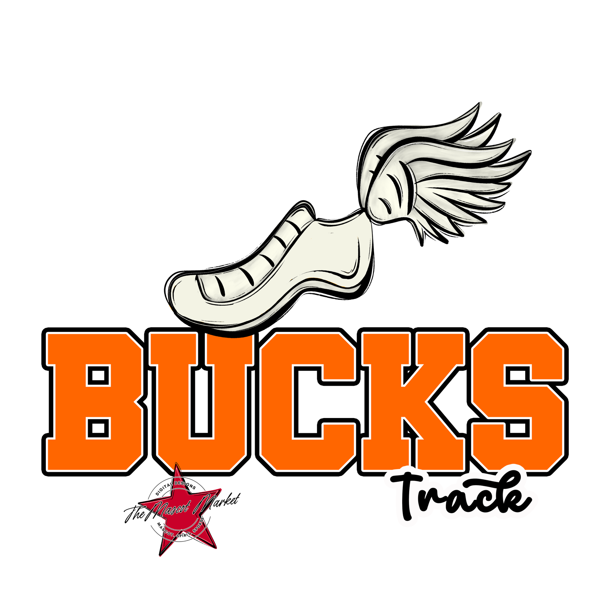Bucks Varsity Track-Orange