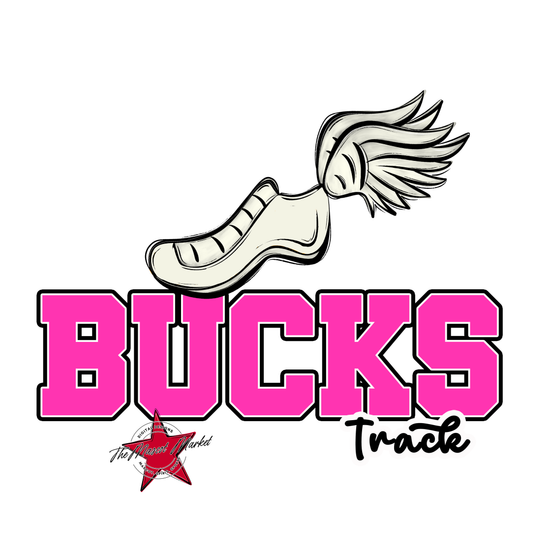 Bucks Varsity Track-Pink