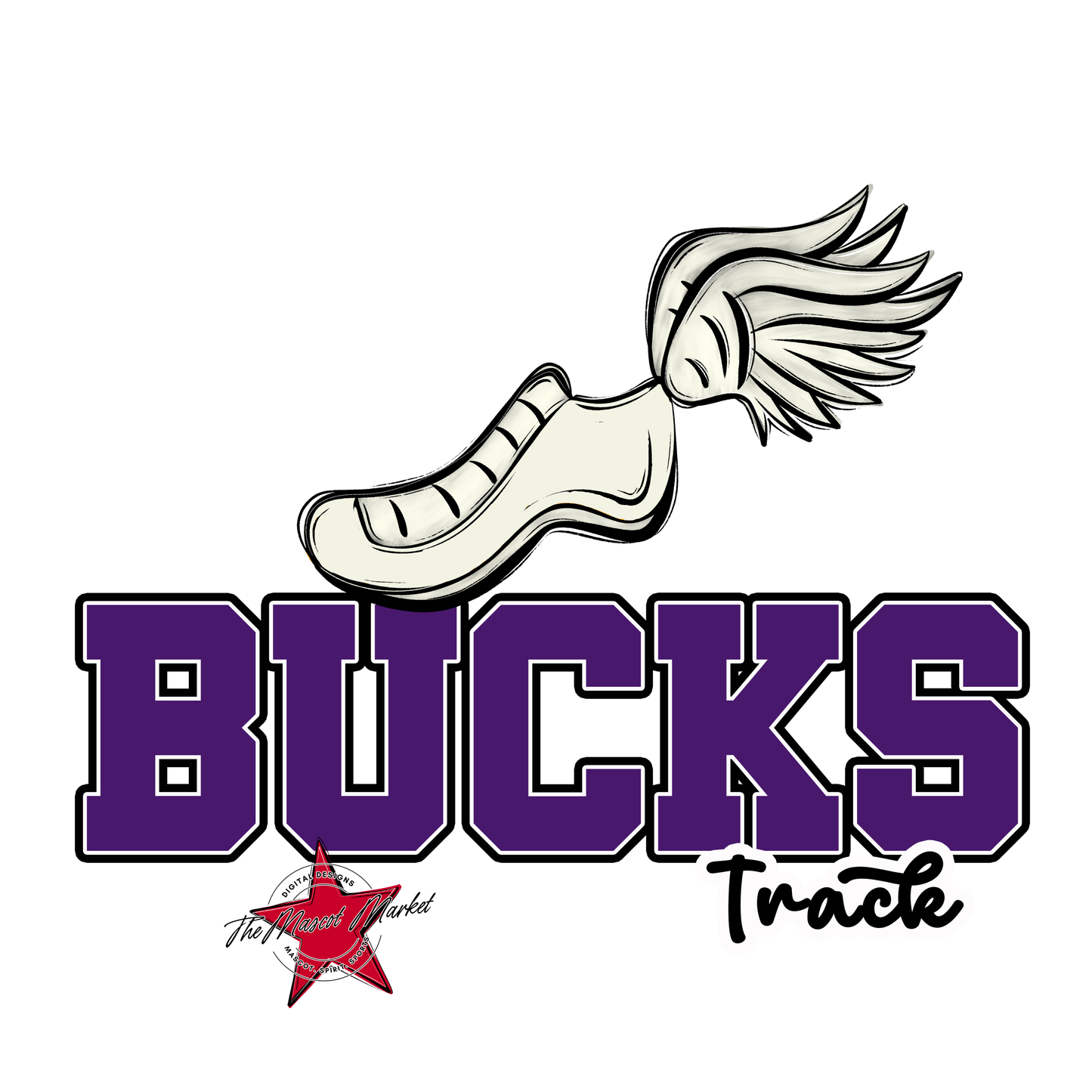 Bucks Varsity Track-Purple