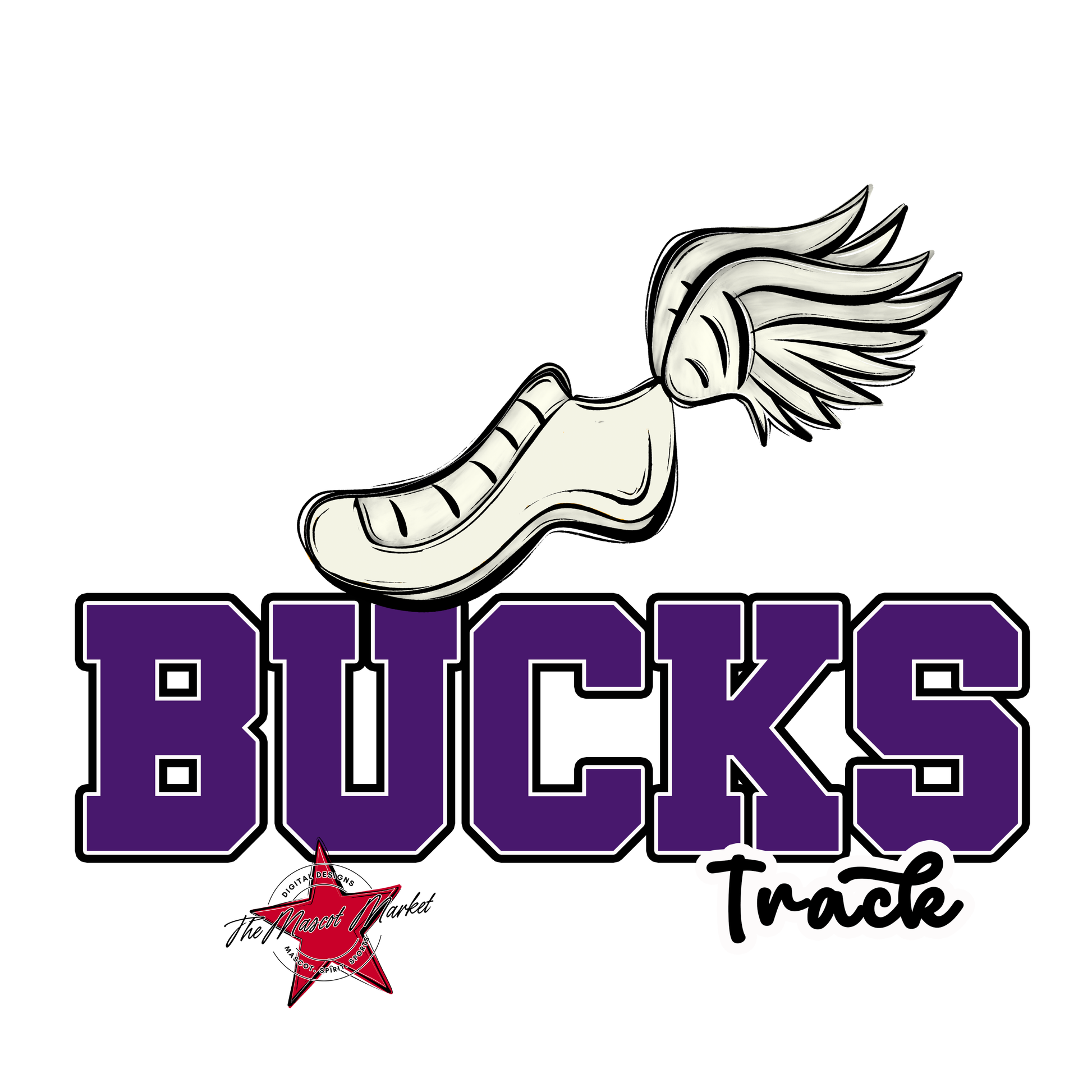 Bucks Varsity Track-Purple