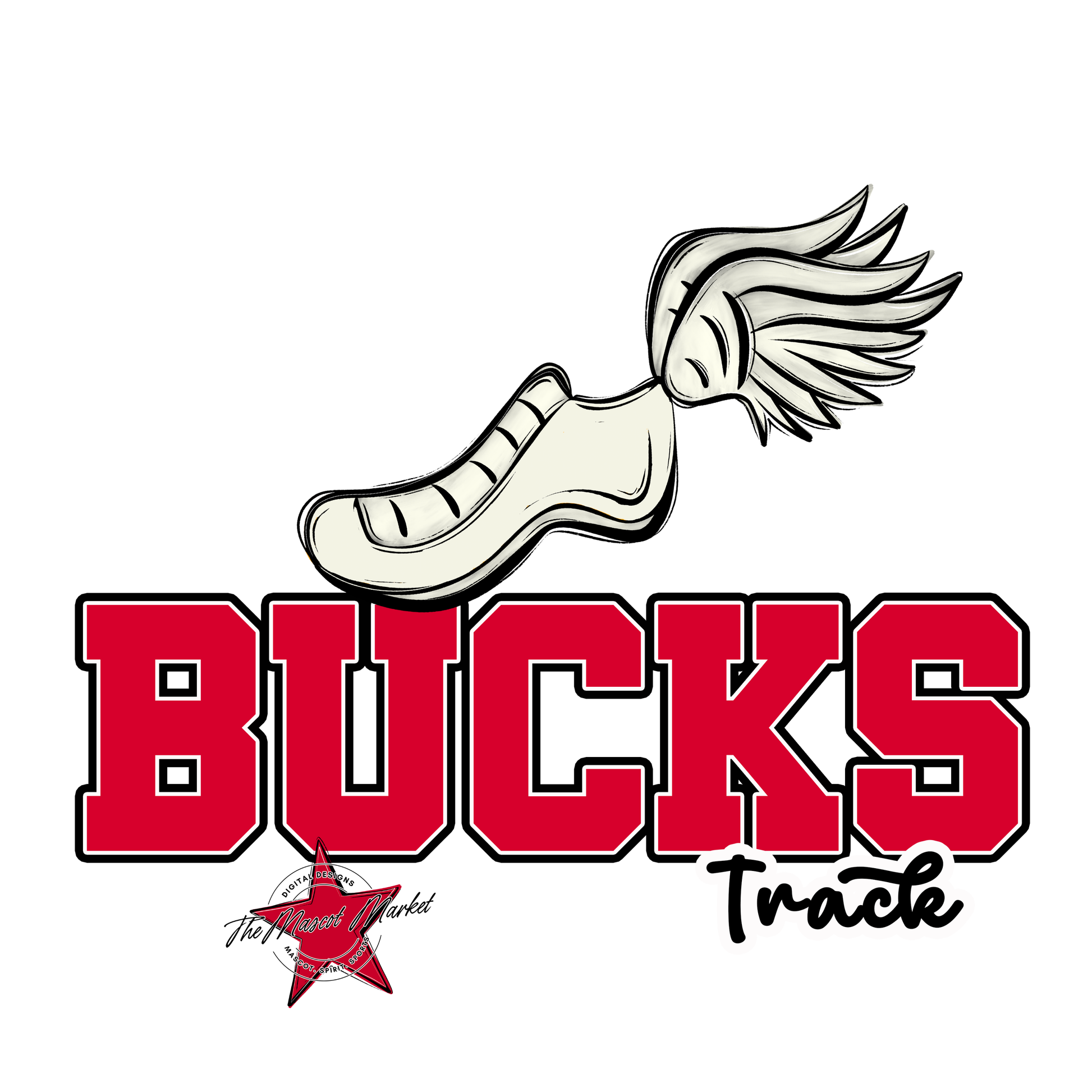 Bucks Varsity Track-Red