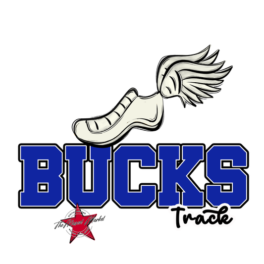 Bucks Varsity Track-Royal Blue