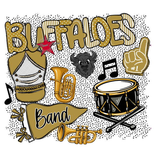 Buffaloes Band Spirit-Gold