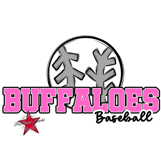 Buffaloes Varsity Baseball-Baby Pink