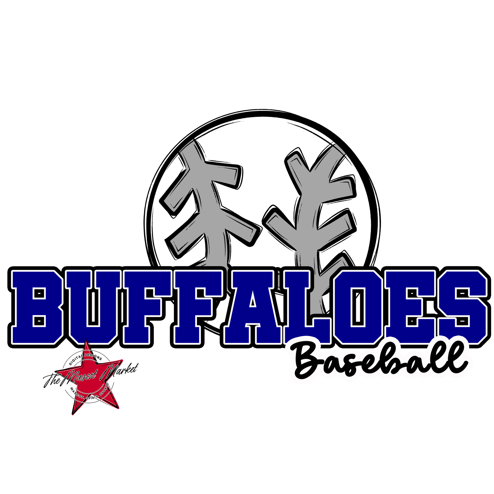 Buffaloes Varsity Baseball-Blue