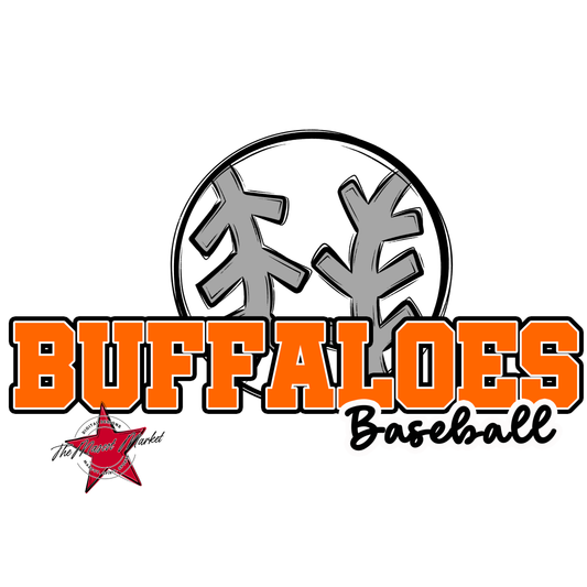 Buffaloes Varsity Baseball-Orange