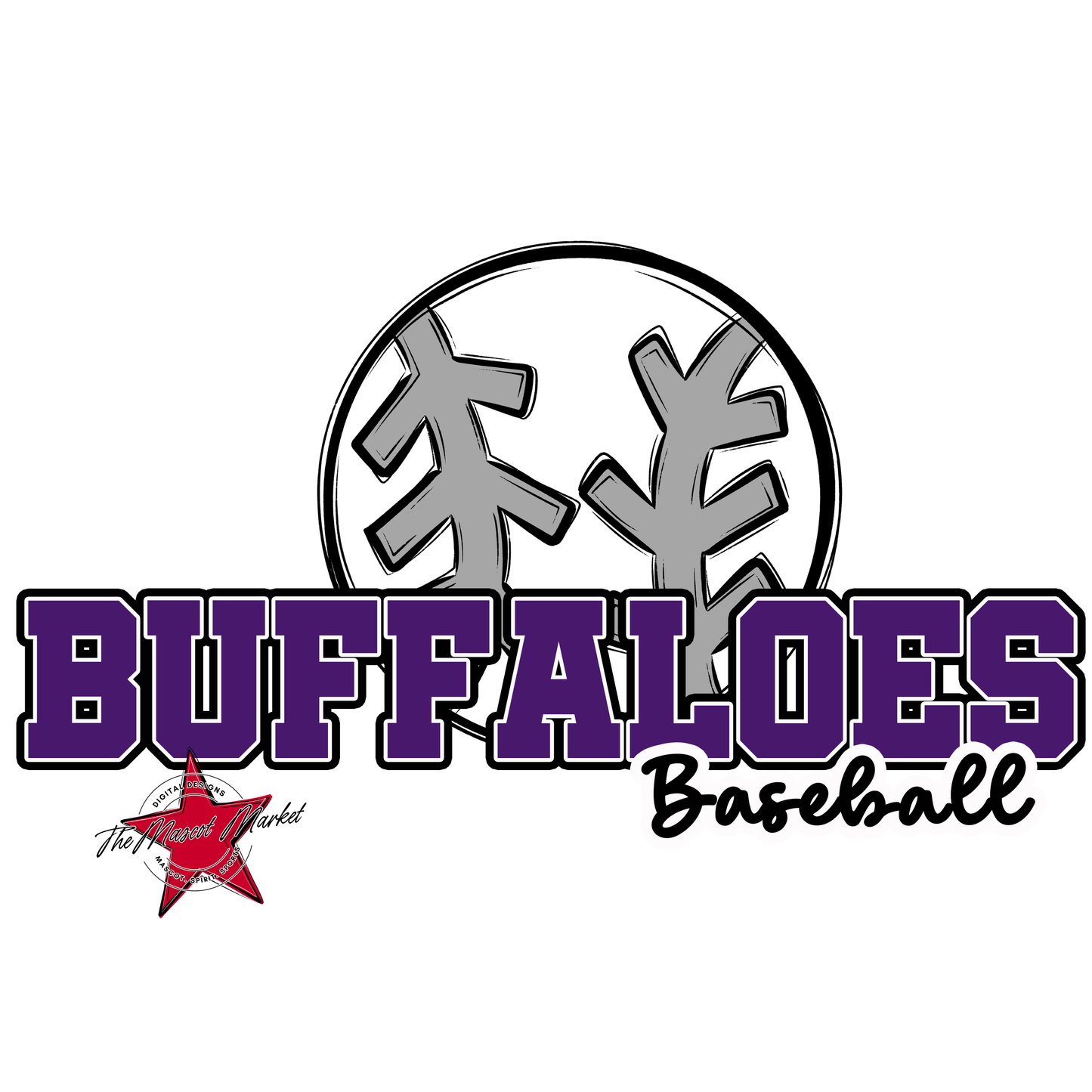 Buffaloes Varsity Baseball-Purple