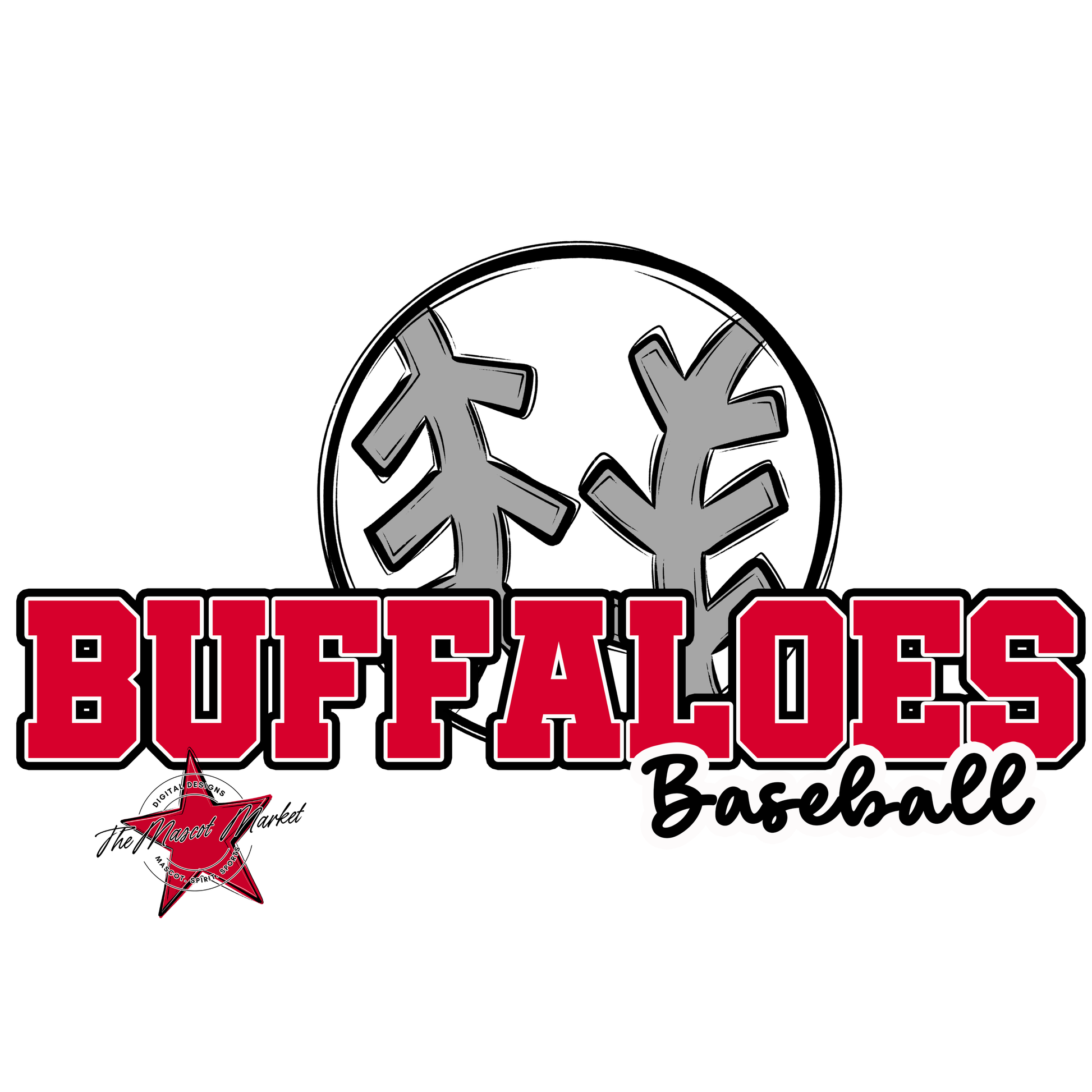 Buffaloes Varsity Baseball-Red