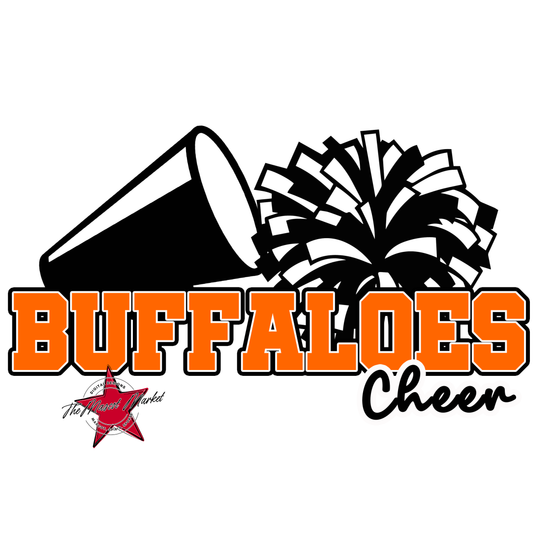Buffaloes Varsity Cheer-Orange