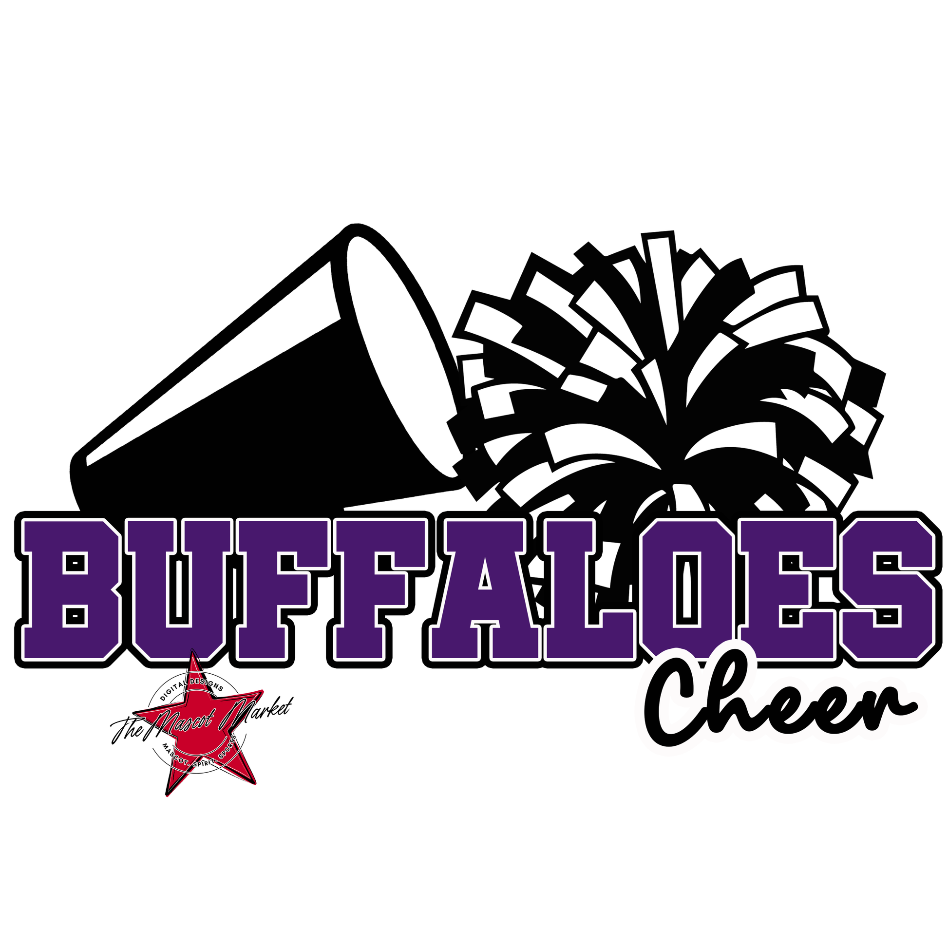 Buffaloes Varsity Cheer-Purple