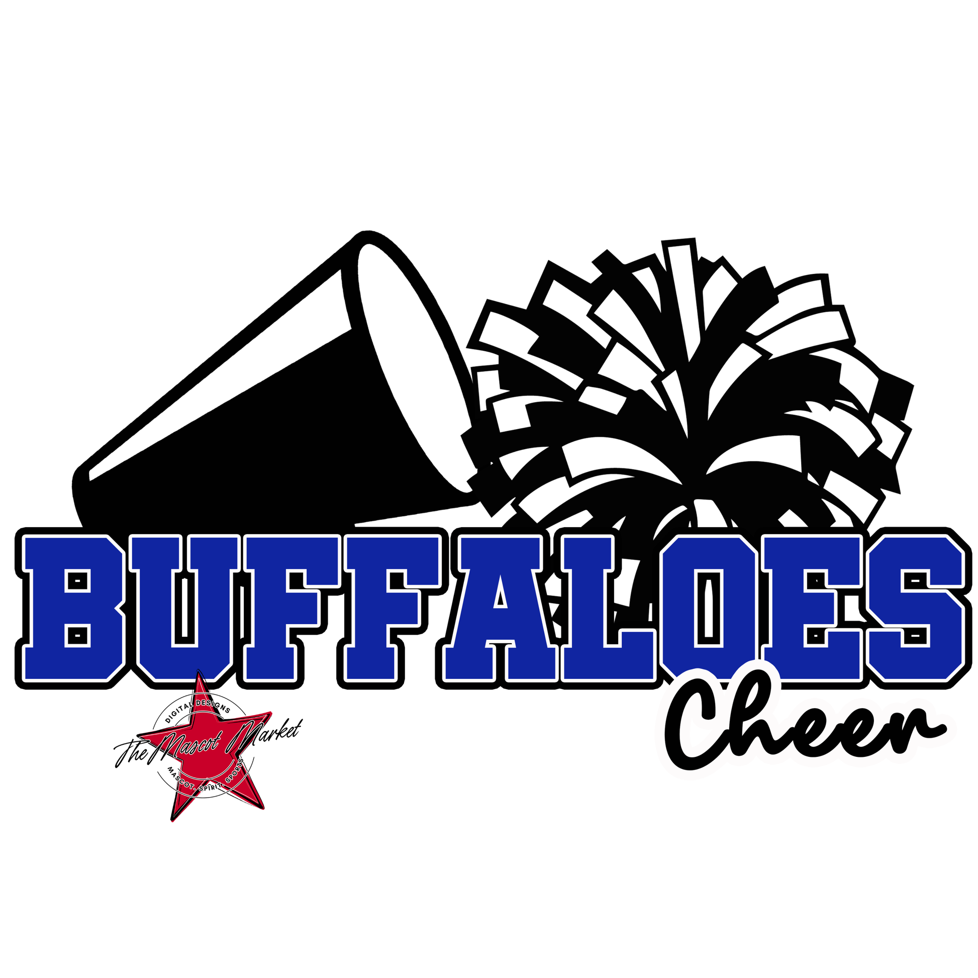 Buffaloes Varsity Cheer-Royal Blue