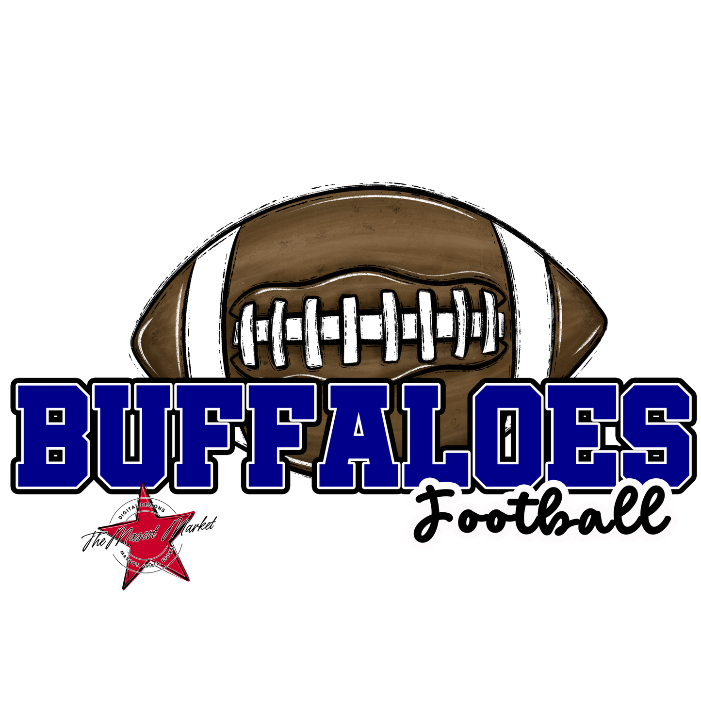 Buffaloes Varsity Football-Blue