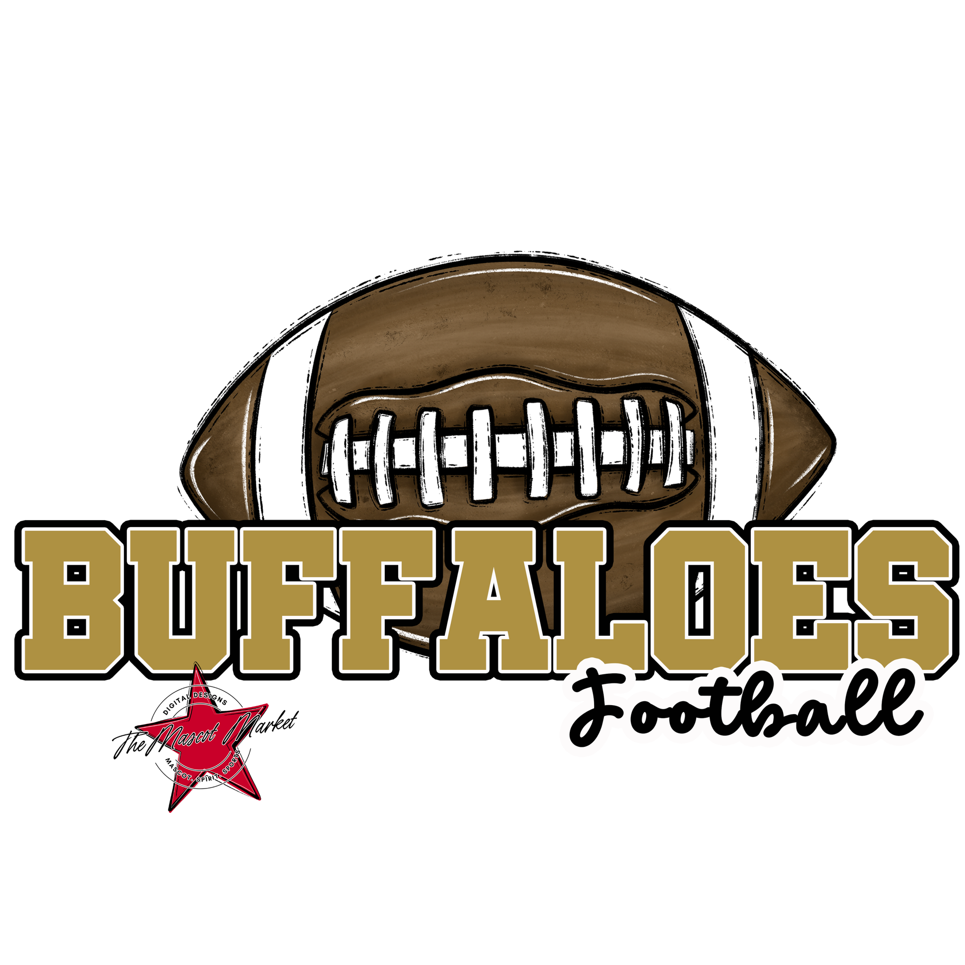 Buffaloes Varsity Football-Gold