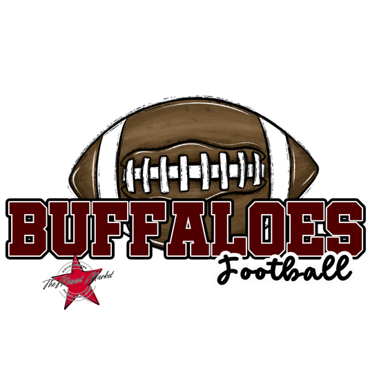 Buffaloes Varsity Football-Maroon
