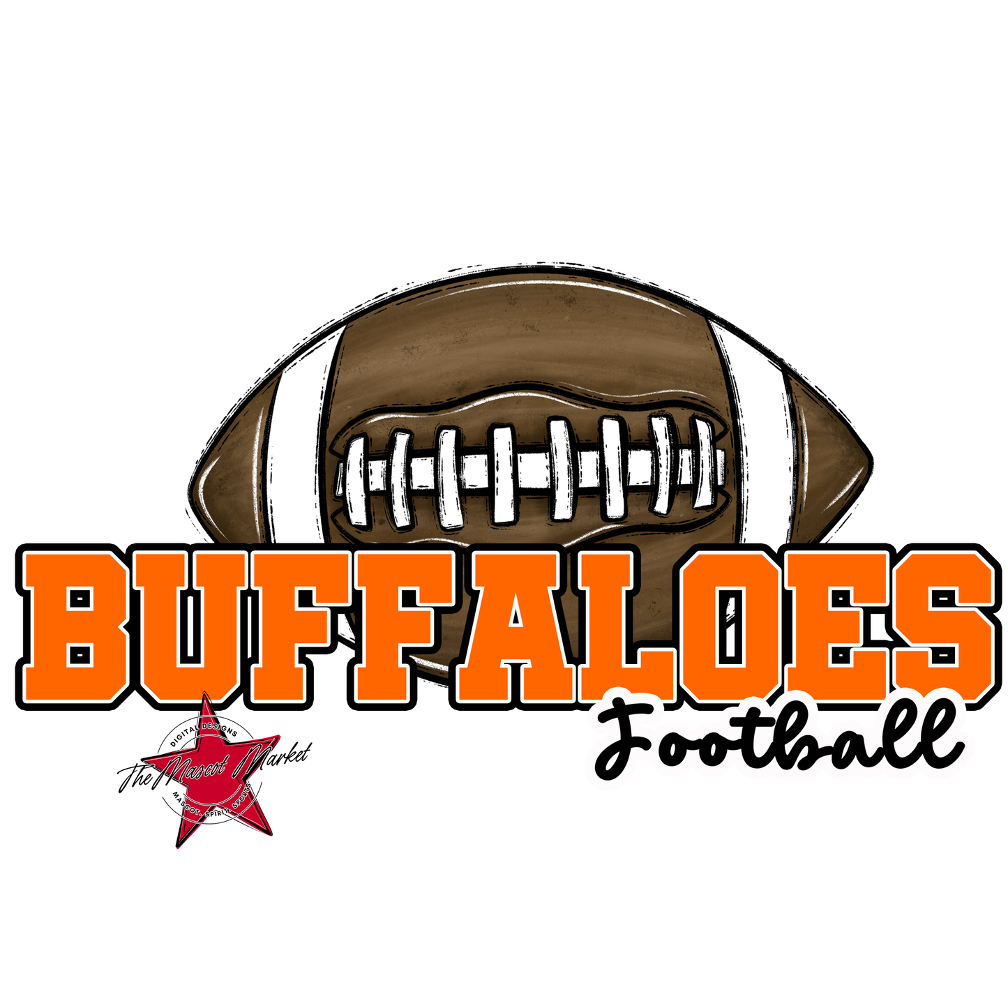 Buffaloes Varsity Football-Orange