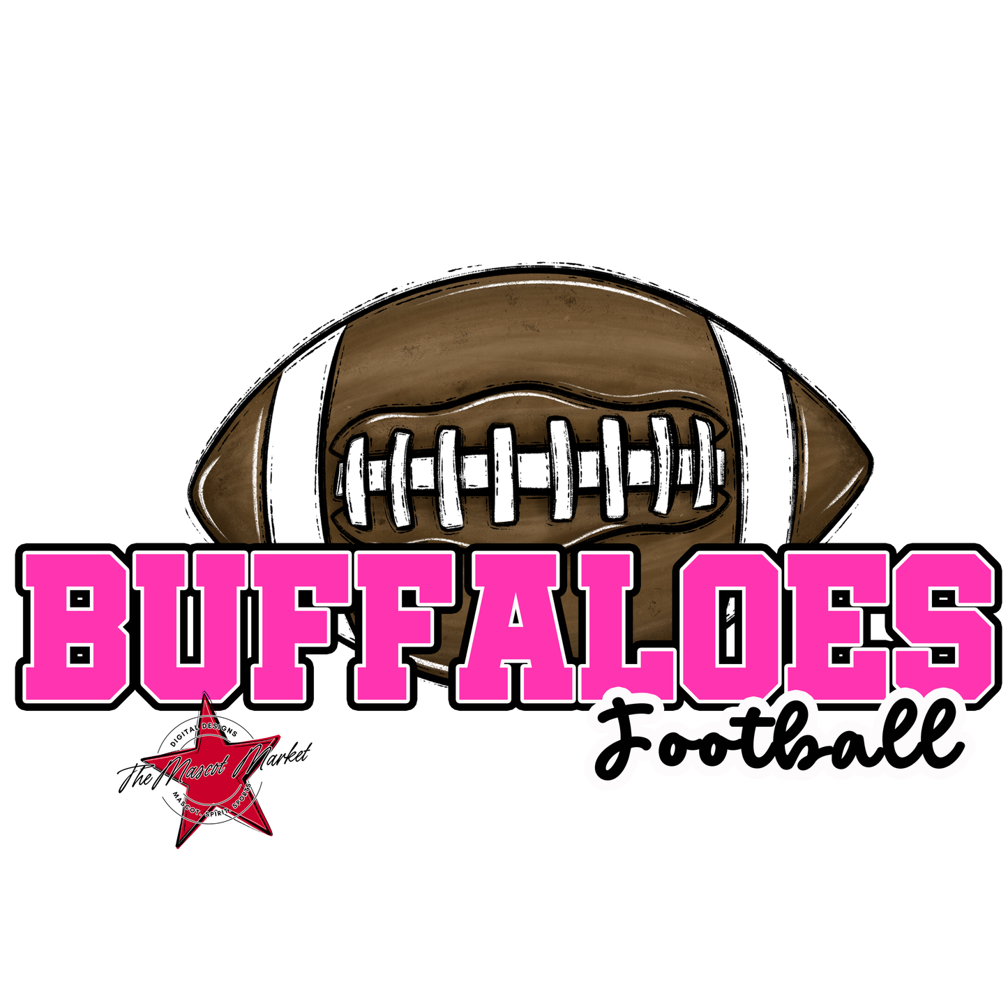 Buffaloes Varsity Football-Pink