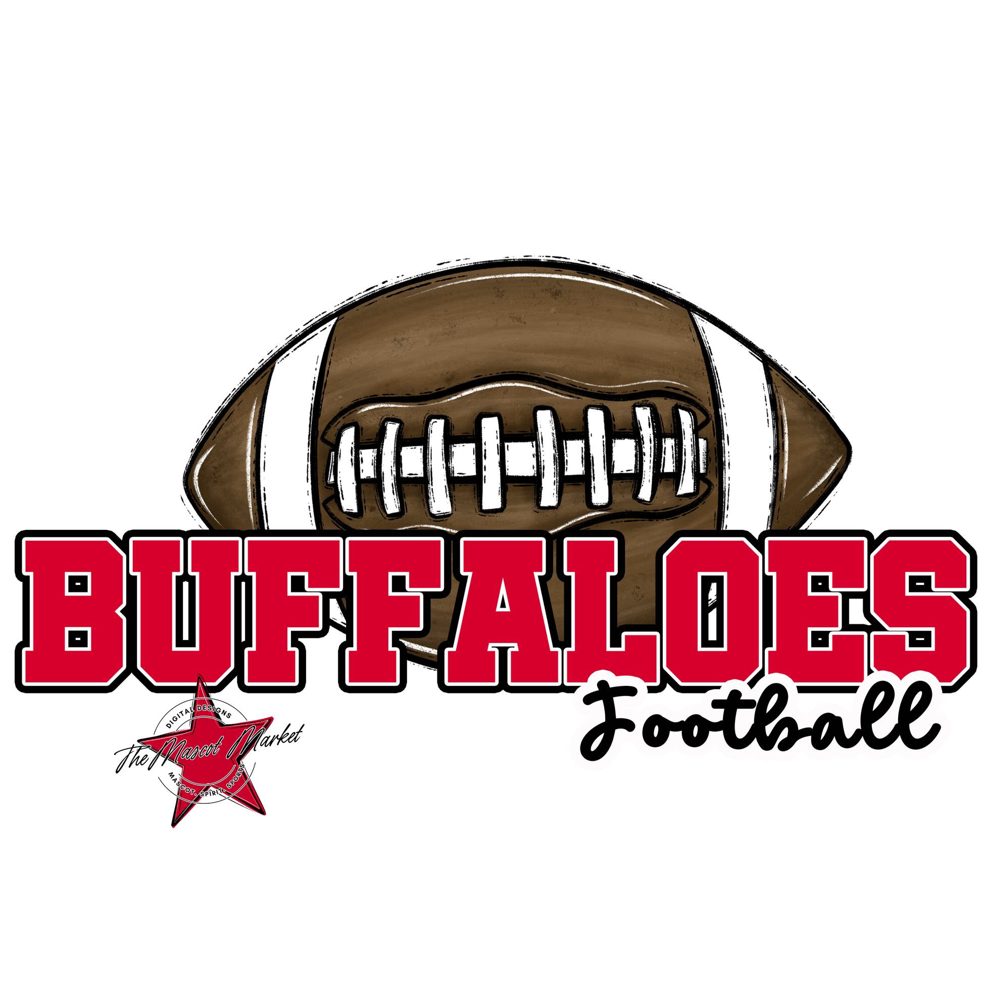 Buffaloes Varsity Football-Red