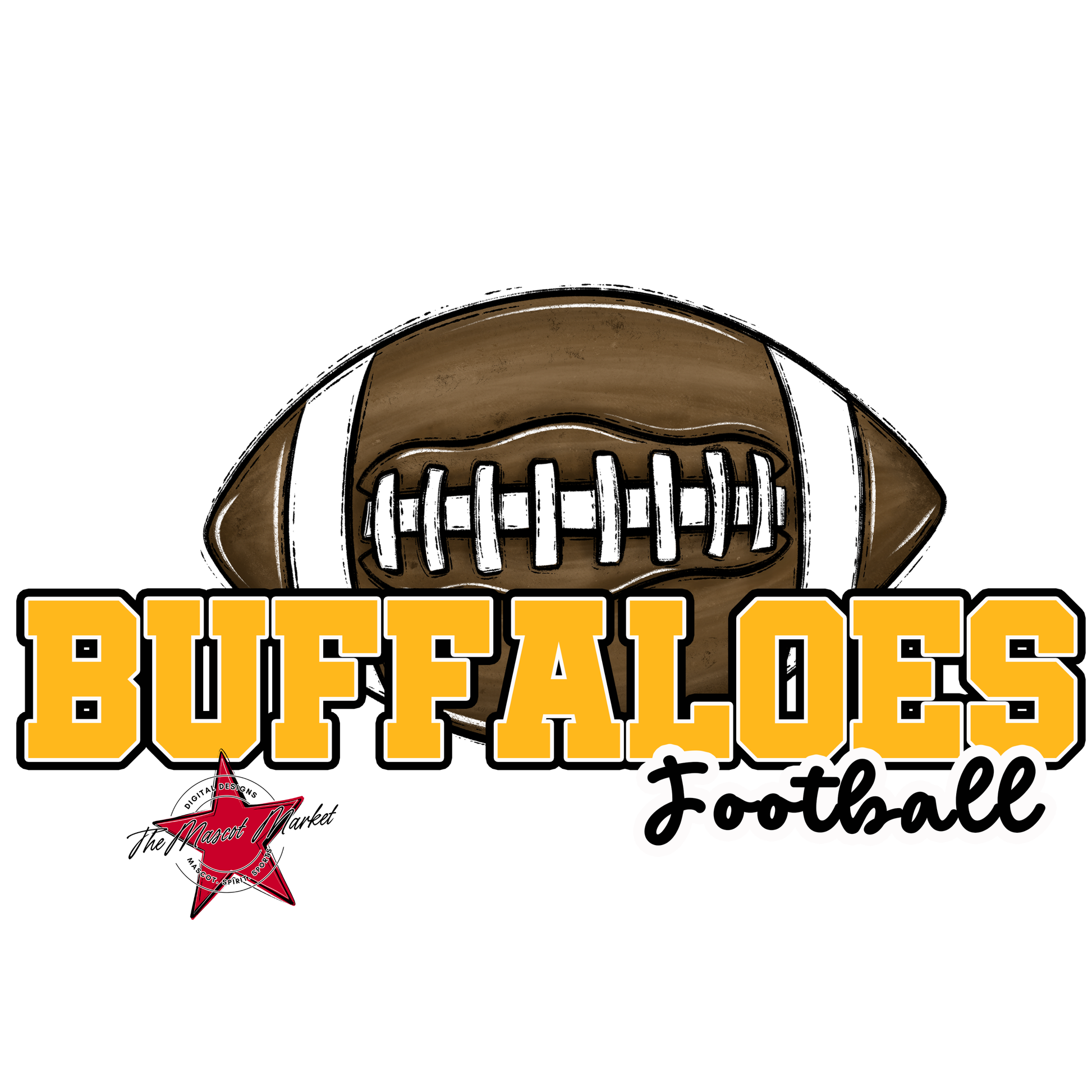 Buffaloes Varsity Football-Yellow