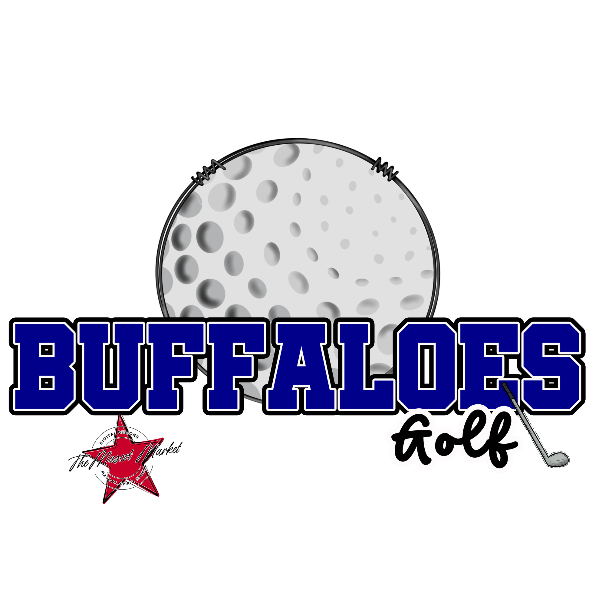 Buffaloes Varsity Golf-Blue