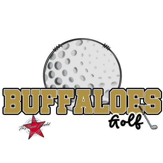 Buffaloes Varsity Golf-Gold