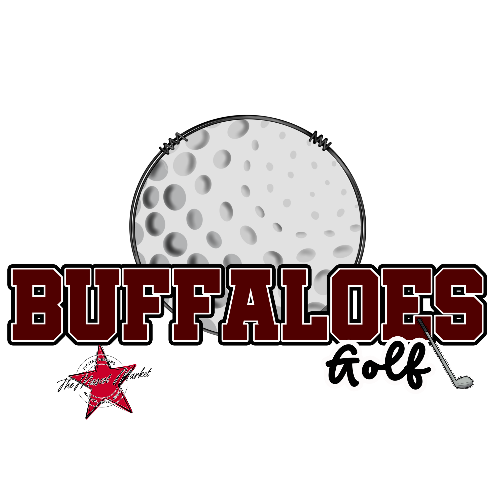 Buffaloes Varsity Golf-Maroon