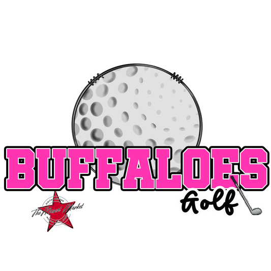Buffaloes Varsity Golf-Pink