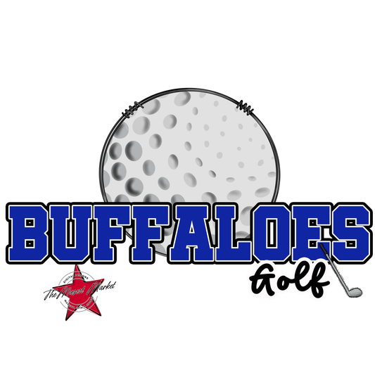 Buffaloes Varsity Golf-Royal Blue