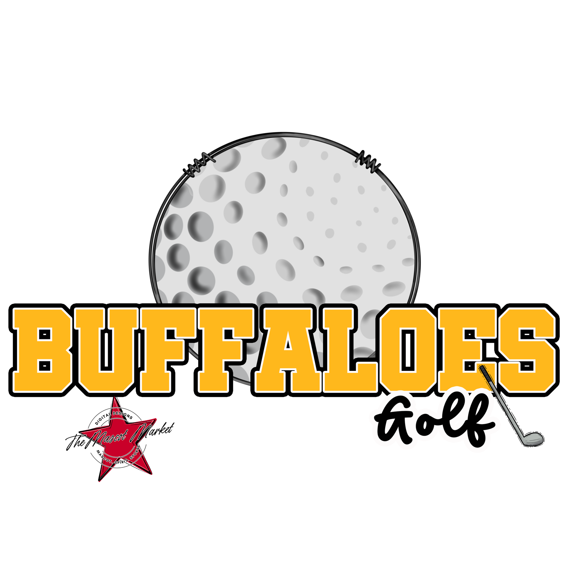Buffaloes Varsity Golf-Yellow