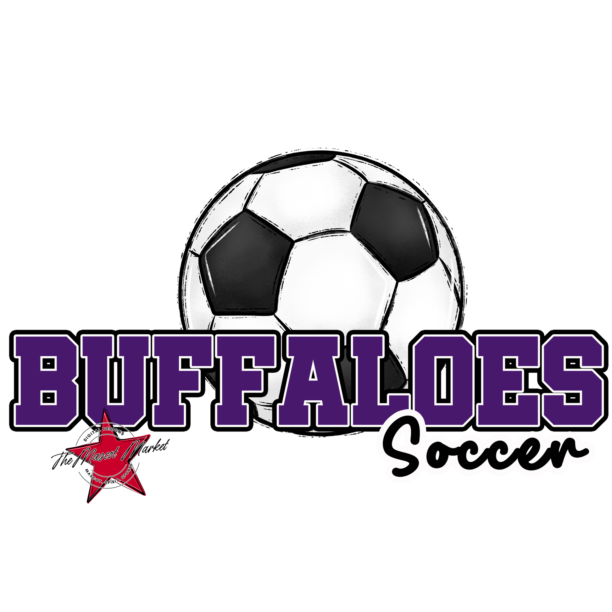 Buffaloes Varsity Soccer-Purple