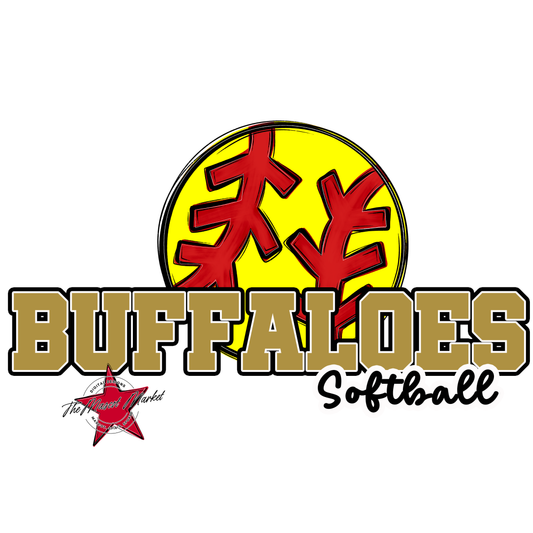 Buffaloes Varsity Softball-Gold