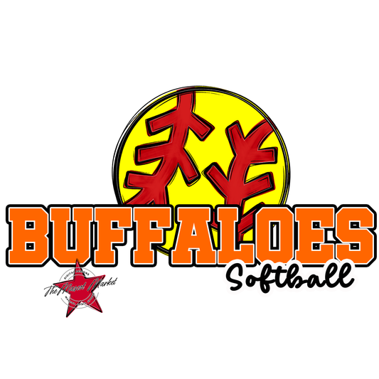 Buffaloes Varsity Softball-Orange